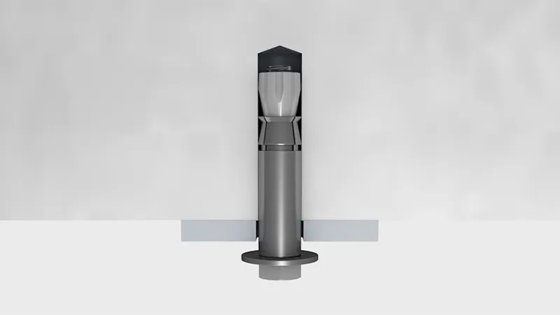 Анкер шурупного типа с подрезкой