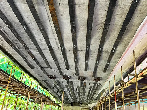 Система предварительного напряжения углеродных материалов